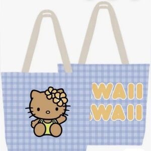 NWT Aloha Collection Big Event Special Edition Hawaii Hello Kitty Palaka Tote